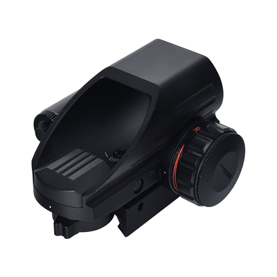 82mm comprimento preto fosco 1X22X33 visão reflexa tática vermelha e verde com laser vermelho