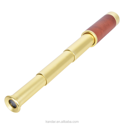 181g Monocular Nautical Handheld Brass Spyglass Expansível 26x32 Telescópio para Óptica