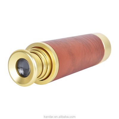 181g Monocular Nautical Handheld Brass Spyglass Expansível 26x32 Telescópio para Óptica