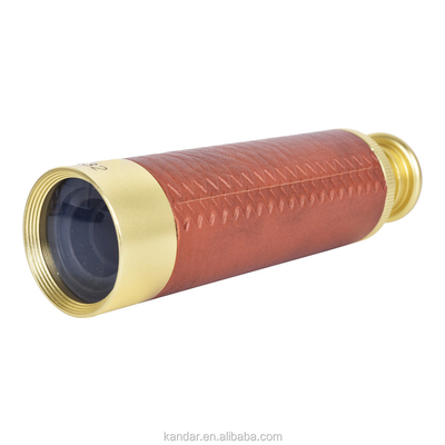 181g Monocular Nautical Handheld Brass Spyglass Expansível 26x32 Telescópio para Óptica