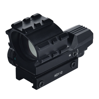 Red Green Dot 1X Magnification Optical Sight Scope com relevo ocular livre mm