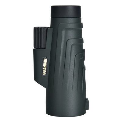 Monocular verde impermeável 10X50 para caça e observação esportiva de atividades ao ar livre