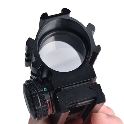 Red Green Dot 1X Magnification Optical Sight Scope com relevo ocular livre mm