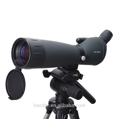 Monocular de zoom de alta definição de vidro e nylon de 75x75 para escopo de observação astronômica