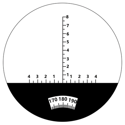 Telescópio Marinho de Magnificação de 7x com Bússola e Rangofinder