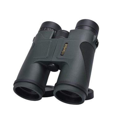 Ligeiro 12x42 Long Range Fogproof Wide Angle Roof Prisma Binoculares de caça para observação de aves
