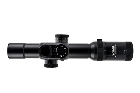 35mm KANDAR KZ 2-12x32 Primeiro plano focal de caça com retículo de vidro de foco lateral