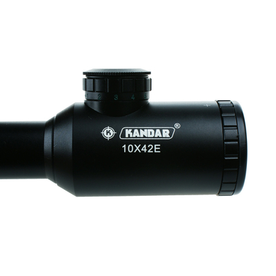 42mm Objetivo Lente Diâmetro 10x42 Vistas de caça táticas Espaço para tiro de precisão