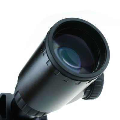 KH 4-12x42 AOE Scope com pupila de saída de 3,5-10,5 mm e visores de iluminação M-Dot RGB