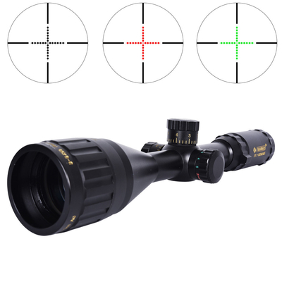 3-9x Alcance de ampliação com iluminação vermelha e verde 11 22m Reticle Compatível