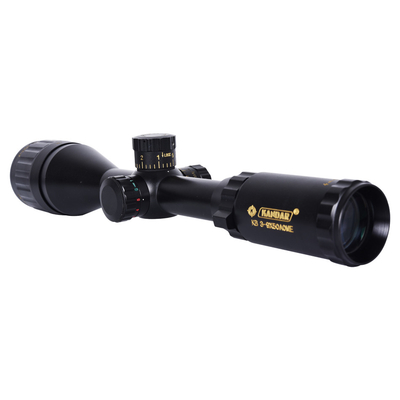 3-9x Alcance de ampliação com iluminação vermelha e verde 11 22m Reticle Compatível