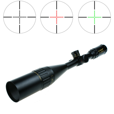 11mm/22mm Largura da base Vermelho e verde Iluminado 4-16x50 Espaço para tiro de longa distância