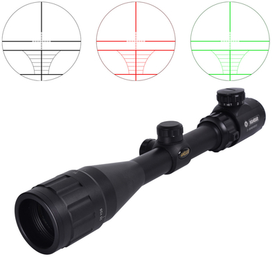 Tiro ao ar livre 3-9x40 Alcance com visão iluminada RGB e lente de objetivo de 40 mm
