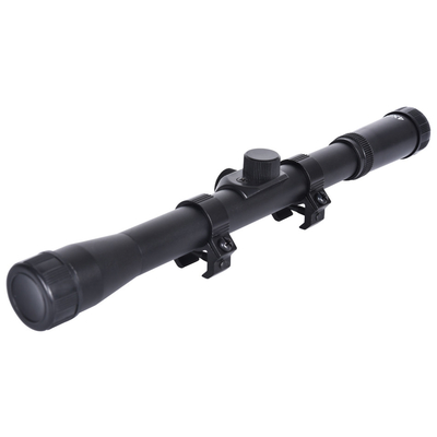 4x20 Mini Scope Sight para caça de liga de alumínio e material de metal completo