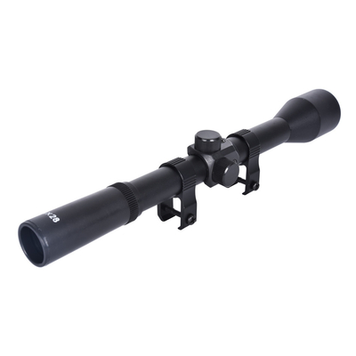 28 mm Objetivo R4 4x28 Mini Scope Visão óptica para caça Potência máxima de saída 0