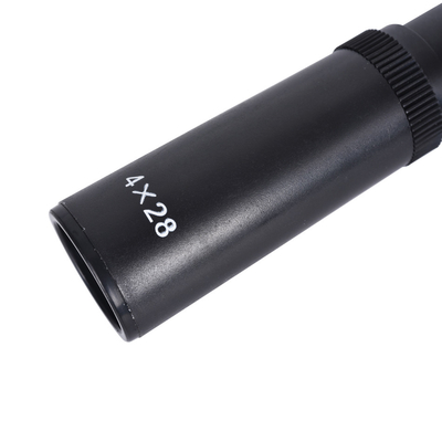 28 mm Objetivo R4 4x28 Mini Scope Visão óptica para caça Potência máxima de saída 0