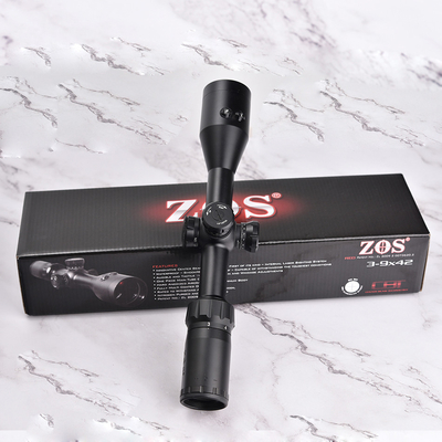 Espectro óptico essencial ZOS 3-9x42 R6 Primeiro plano focal Espectro com iluminação vermelha