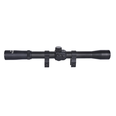 Visão óptica de alcance pequeno 4x20 acessível para anel de 22 mm e diâmetro de tubo de 17 mm. fácil de manusear
