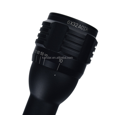 Compacto de caça 6x32 AOIR Scope com retículo iluminado e objetivo ajustável