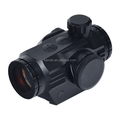 1x Mini Red Dot Sight para iluminação de caça 6 níveis Tipo de botão vermelho