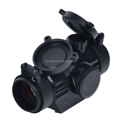 1x Mini Red Dot Sight para iluminação de caça 6 níveis Tipo de botão vermelho