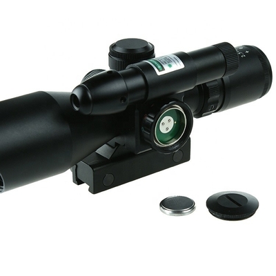 F.O.V. 11°-38° Visão iluminada de caça 2.5-10X40 com visão a laser verde