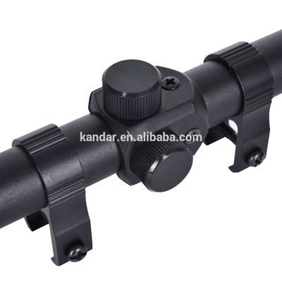 3-7x28 Escópios Com Montes E Red Dot Laser Escópio Resistente A Água