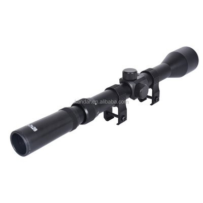 3-7x28 Escópios Com Montes E Red Dot Laser Escópio Resistente A Água