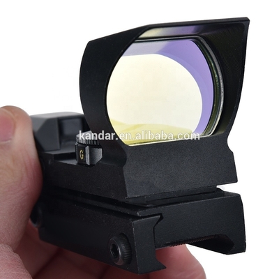 Ampliação 1X Alumínio Alloy Caça Tática 1x23x34 Red Dot Visão