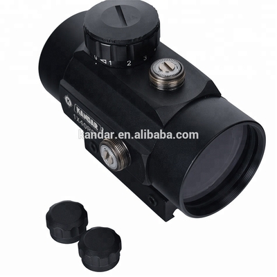 40mm Objetivo Lente Knadar 1x40RD Red Dot Visão de alcance de precisão de alumínio liga óptica
