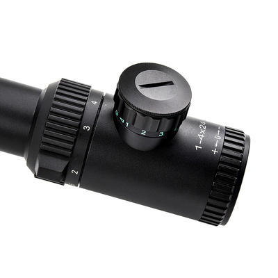 Equipamento de caça ao ar livre Óptica Visão 1-4x24 IR 30 mm com 12,6 mm Diâmetro da pupila de saída