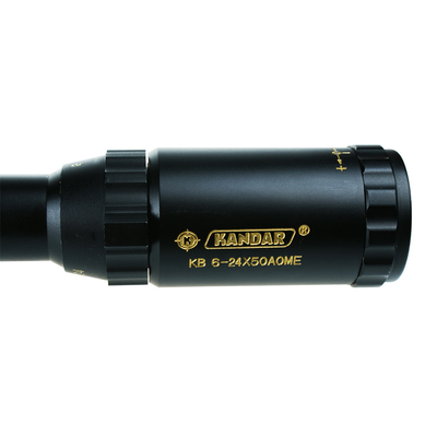KB 6-24X50AOME Alcance de caça Parallax ajustável e objetivo de longa distância