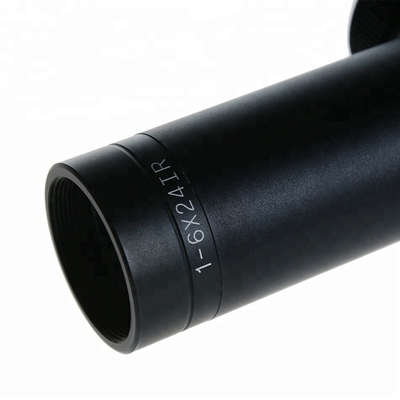 1-6x24 IR Scope com Potência 1x-6x Iluminado Óptico Visão Noturna Mini Scope Óptico