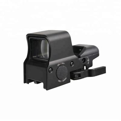 Fácil montagem 63mm x 53mm Reflex 4 Reticle Red Dot Sight para caça Design à prova de choque