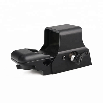 Fácil montagem 63mm x 53mm Reflex 4 Reticle Red Dot Sight para caça Design à prova de choque