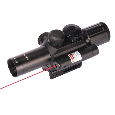 M6 Tactical Red/Green Sight com ampliação 4X e Laser Vermelho Lightweight 435g