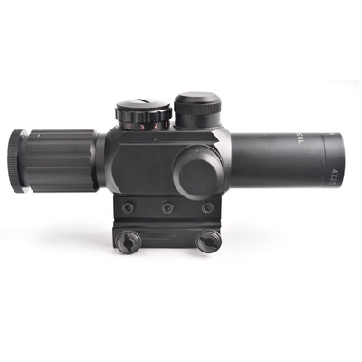 M6 Tactical Red/Green Sight com ampliação 4X e Laser Vermelho Lightweight 435g