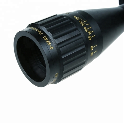 Iluminação vermelha e verde 3-9X40AOME Alcance para caça de longa distância 340mm comprimento