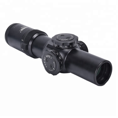 35 mm tubo curto FFP alcance com iluminação vermelho/verde e tecnologia portabilidade 1-6X28IRF