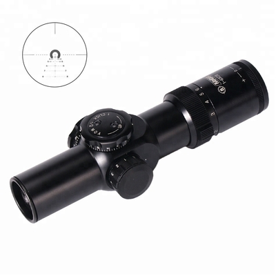35 mm tubo curto FFP alcance com iluminação vermelho/verde e tecnologia portabilidade 1-6X28IRF