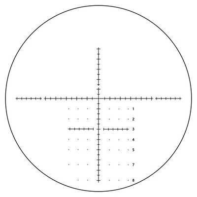 0 Potência máxima de saída 2-16x44 SFIR Alcance de caça Luz Vermelho Verde Visão óptica de longo alcance