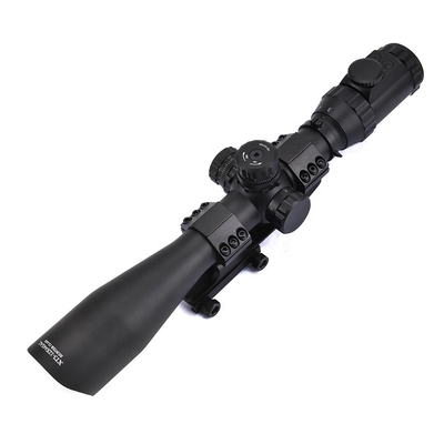 Auxílio ocular 3,4-3 polegadas comprimento 350mm precisão ajustável Crosshair optica de caça vistas