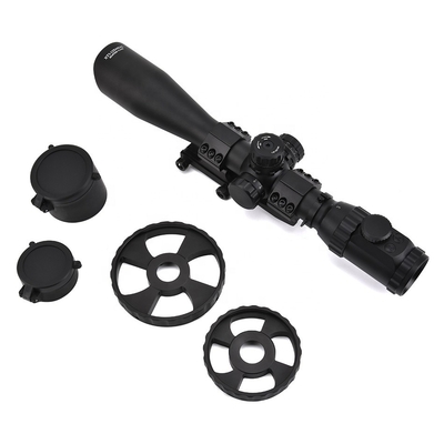 Auxílio ocular 3,4-3 polegadas comprimento 350mm precisão ajustável Crosshair optica de caça vistas