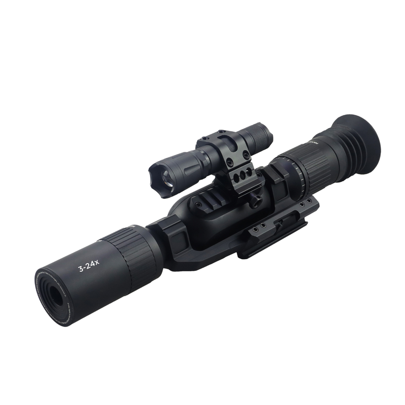 Sony 4K Sensor 4K HD Night Vision Digital Scope 3-24x com cartão SD 8G 64G