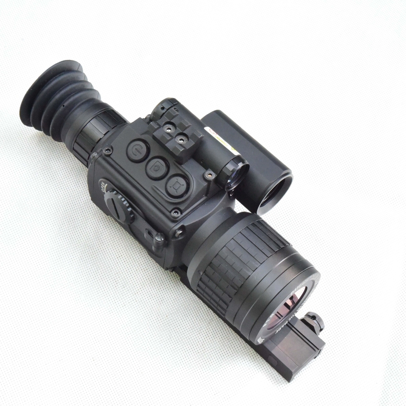Ajuste de dioptrias ±5 Espectro de visão digital noturna 6-36x50 com Laser Range Finder 700m
