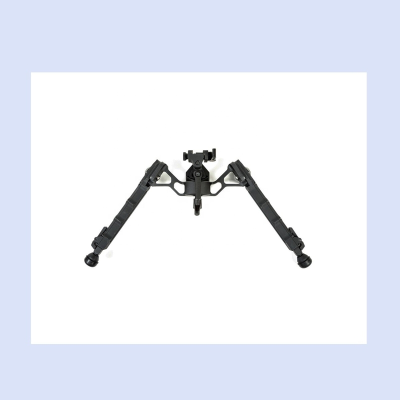 330g Bipod Táctico Exterior Ajustável 5,5''-8,1'' Altura 5 ranhuras para versatilidade