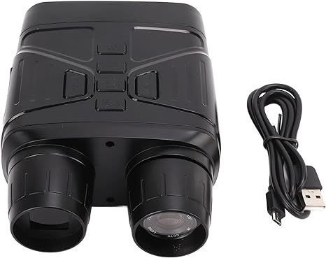 Binóculos de visão noturna completa com zoom digital 5X e tamanho de vídeo 1080P