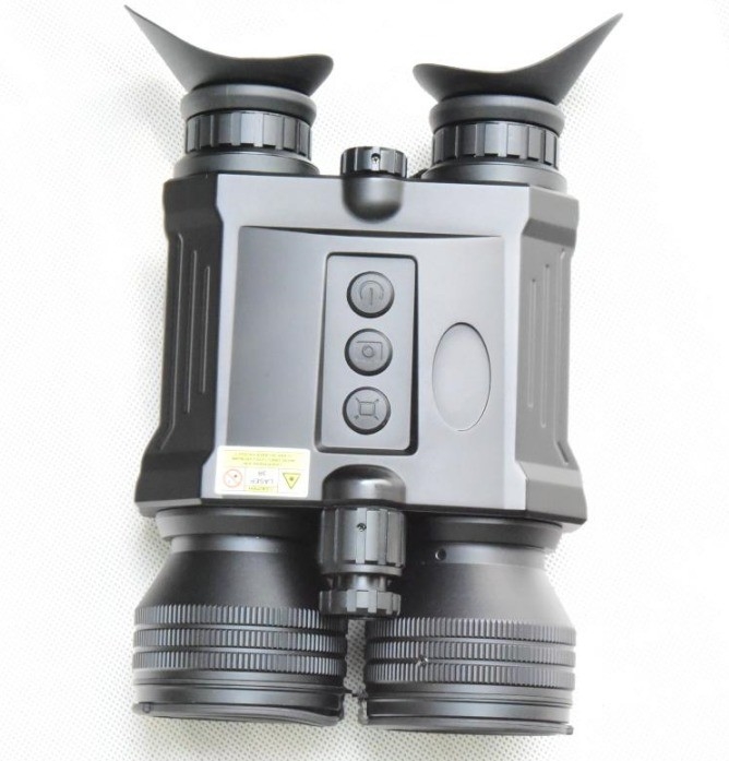 Binoculares ópticos de visão noturna com 6-36x50 LRF QHD Digital e medidor de comprimento de onda laser incorporado