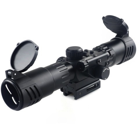 3.5-10X FMC revestimento de filme verde KANDAR IR Laser Óptico alcance Vermelho Laser visão para caça
