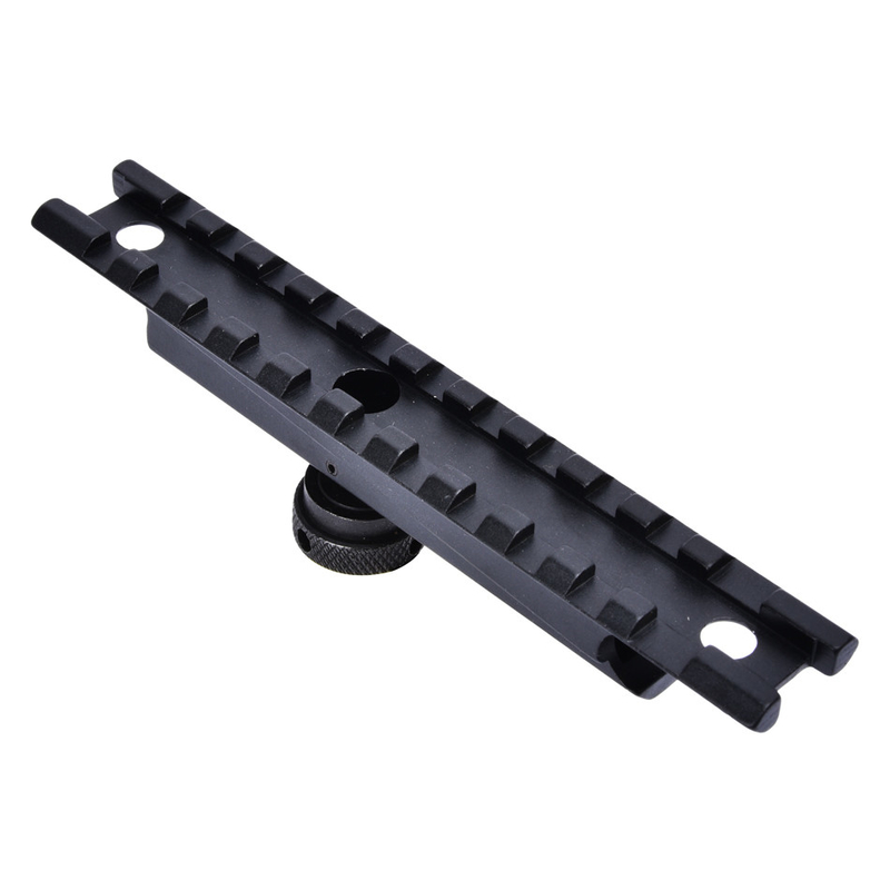 Matte Black Tactical Scope Mount 11mm Slot Carry Handle Mount Adaptador Fácil instalação